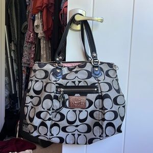 Used Coach Tote Bag